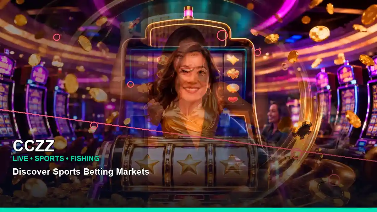 CCZZ fruit reel online slot games featuring an adult Filipina casino host in a close-up composition
