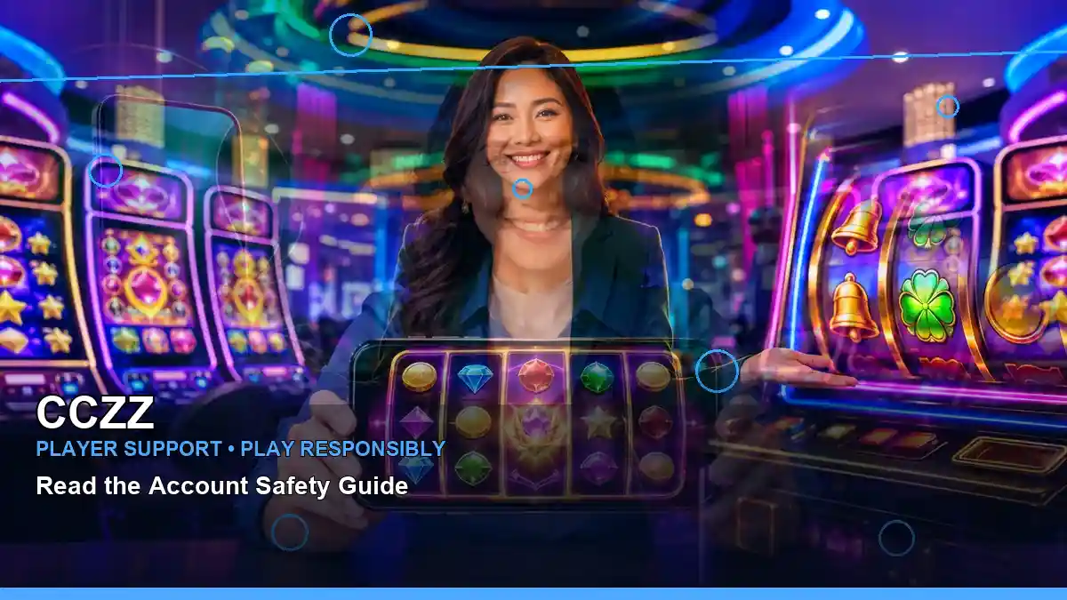 A mobile casino app scene presenting CCZZ Madame Destiny information for Philippine players