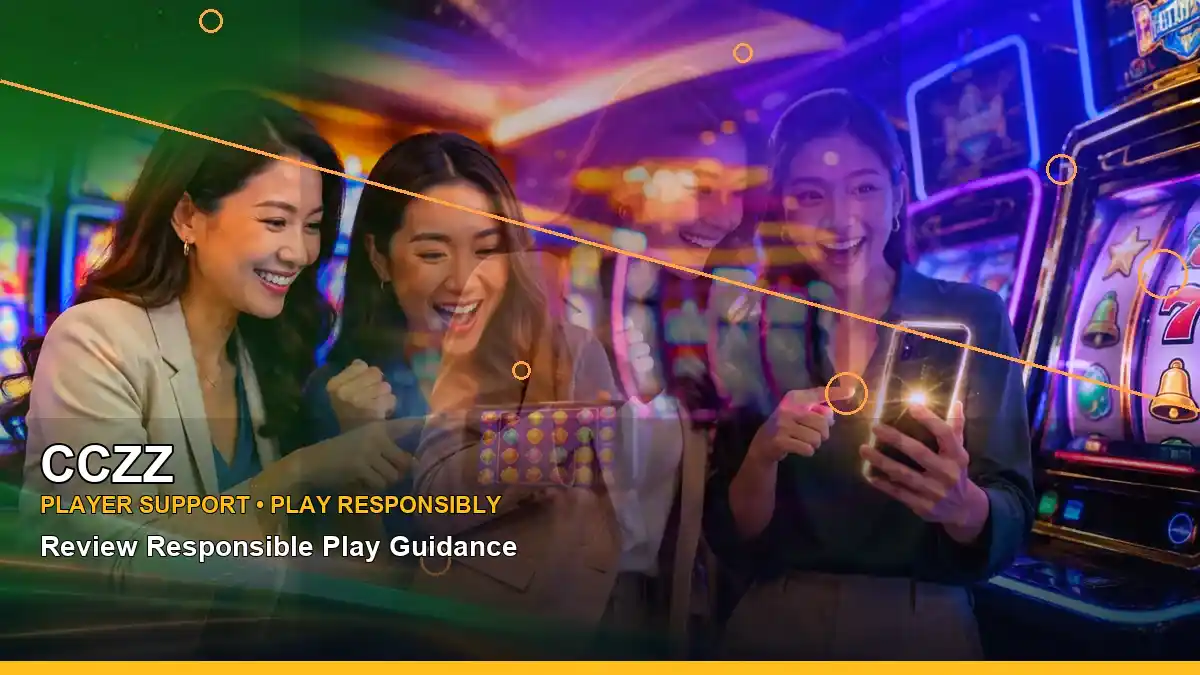 Responsible gaming guidance and account safety information for Philippine players using CCZZ.