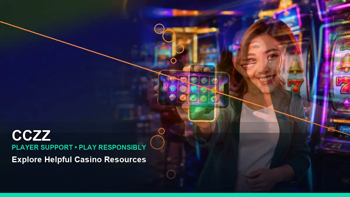 CCZZ mobile casino interface showing sports and casino reward information